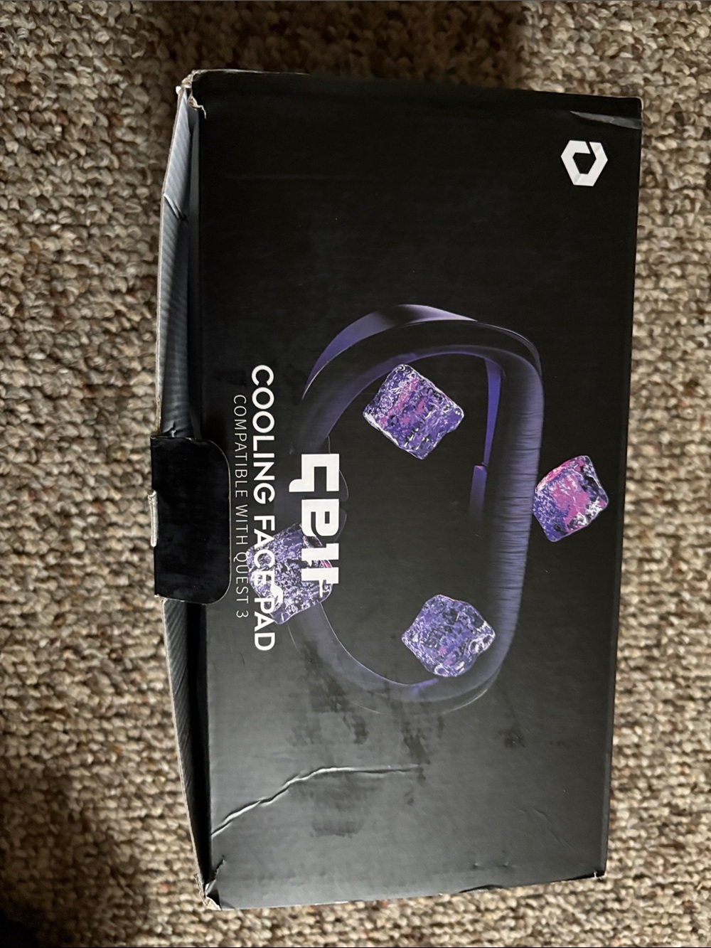 New Destek Cooling Face Pad for Quest 3 - Black